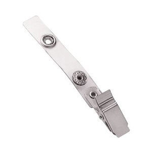 Vinyl Badge Clip - 2 3/4" NPS Knurled Clip - 100 Pack