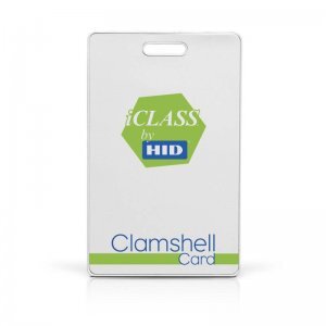 HID iClass Clamshell Cards - Programmed - Quantity: 100