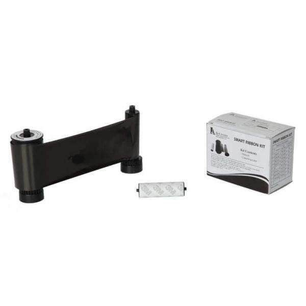 IDP Card Printers - 650653 Monochrome Ribbon - 1200 prints - Black