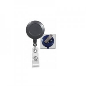 Round Badge Reel -Swivel Back Aligator Clip - 100 Pack